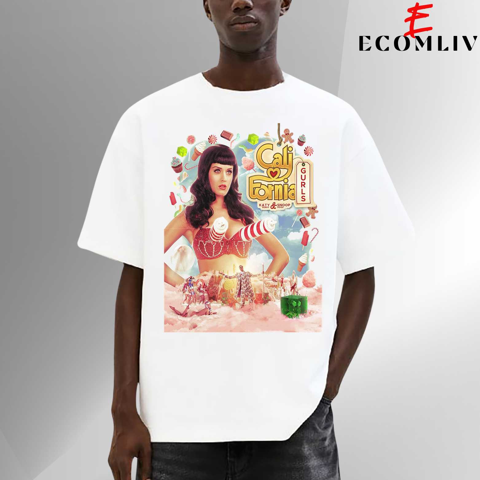 California Gurls T-Shirt, Katy Perry Tee, Unisex Pop Shirt